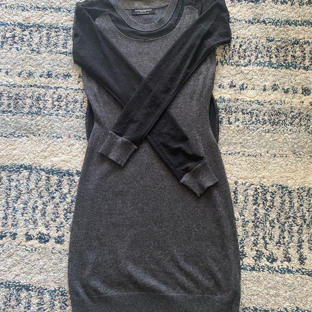 Allsaints see-through sweater dress